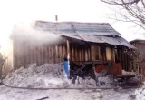 Пять пожарных почти час тушили баню в Череповецком районе (ФОТО) 