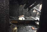 Страшный пожар оставил без бани жителя села Кубенское (ФОТО) 