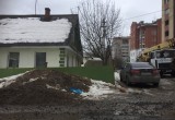 Вологда не в порядке: подснежники на Локомотивном переулке
