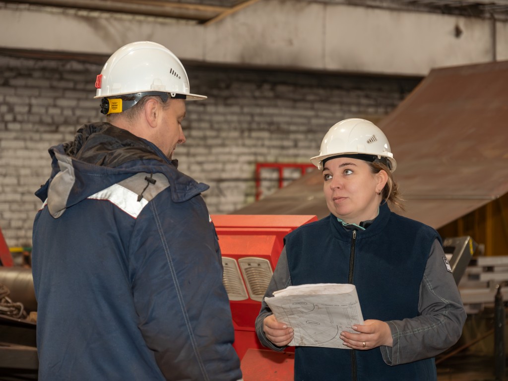 Начальник производства Череповецкого завода «Первый Коксохиммонтаж» Марина Балагуровская