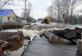 Весенний паводок с серьезными последствиями наблюдается в пяти российских регионах