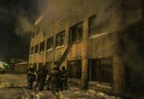 Одно из зданий на бывшем Станкозаводе в Вологде подожгли хулиганы