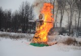 В Вологде сожгли чучело Масленицы (фоторепортаж)