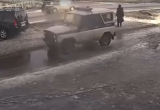 Водитель внедорожника, «воспитательно»  наехавший на ребёнка в Приозерске, задержан (видео)
