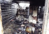 В Вашкинском районе заживо сгорел пенсионер