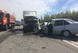 Три автомобиля столкнулись в Череповце: один человек пострадал (Фото)