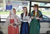 «Читающие автобусы» курсировали по Вологде в День славянской письменности (ВИДЕО)