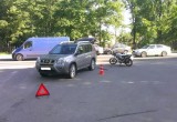 В Череповце 17-летний мотоциклист врезался в джип