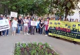 В Вологде состоялся митинг обманутых дольщиков (ФОТО)