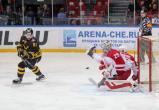 Хоккейная «Северсталь» отыгралась с 0:2 и победила «Витязь»