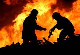 Два страшных пожара в Вологде: в одном мужчину из огня вытащили, в другом не успели