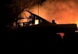 Пятиквартирный жилой дом дотла сгорел под Чагодой (ФОТО)