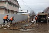 Улицы Вологды приводят в порядок после зимы