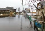 В Бабаевском районе затопило дворы одиннадцати домов