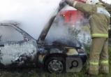 В Великоустюгском районе в сгоревшей машине обнаружен труп мужчины