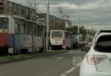 В Череповце иномарка не пропустила трамвай (ФОТО) 