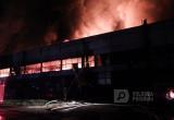 В Череповце сгорела крыша в производственном цехе на Северном шоссе 
