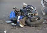 В Череповце мотоциклист и ВАЗ 2114 не поделили перекресток (ФОТО) 