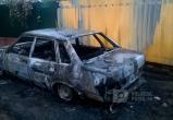 В Вологодской области сгорела отечественная машина: Причина пожара не известна 