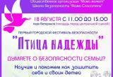 Первый городской фестиваль безопасности «Птица надежды» пройдет в Вологде
