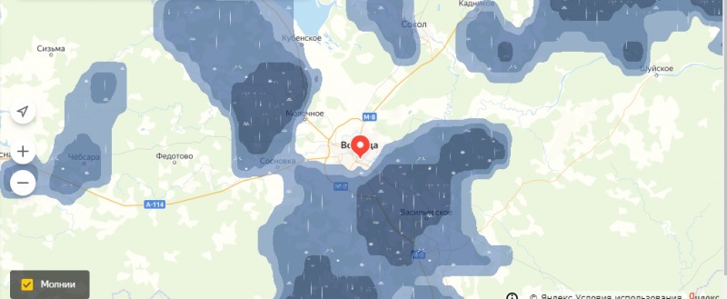 Погода вологда карта осадков. Карта дождя Вологда в реальном времени.