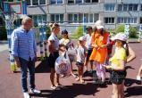 В рамках «Города детства» в Вологде появилась новая детская площадка