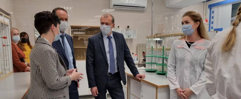 Новые мастерские открылись в Череповецком химико-технологическом колледже