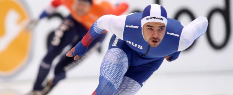 Череповецкий конькобежец Артем Арефьев завоевал "серебро" на этапе в США