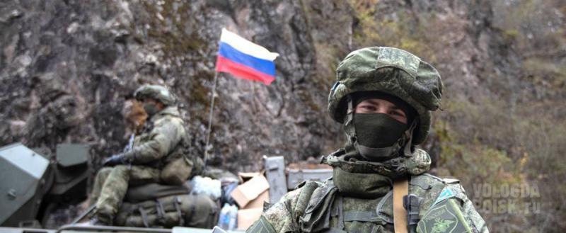 Российские миротворцы в Нагорном Карабахе. Фото: ТАСС / Станислав Красильников