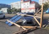 Первые жертвы шторма на Вологодчине: невинный «Lexus» оказался под аншлагом в Бывалово