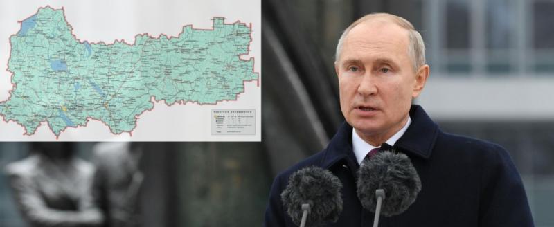 Владимир Путин поздравил вологжан с днем основания Вологодской области