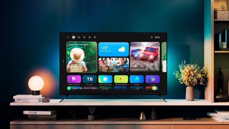 В розницу поступили две новые модели умных телевизоров Sber