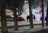 На ул. Ленинградской в Вологде прямо на ходу вспыхнул автомобиль  