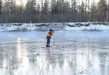 В Вологде спасатели ежедневно мониторят водоемы в период ледостава