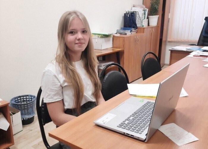 Восьмиклассница из Вологодской области рассказала о наставничестве в своей школе министру просвещения РФ