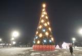 Улицы и площади Вологды украсили к Новому году