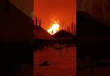 В Мышкинском районе Ярославской области разорвало газопровод, который потом загорелся