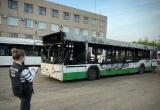 В Вологде загорелся автобус№ 7 с 10 пассажирами в салоне: дело попало в Следственный комитет