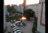 На улице Ленинградской в Вологде какие-то подонки сожгли детский домик