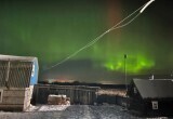 На востоке Вологодской области продолжают радоваться полярному сиянию, которое может появиться и сегодня ночью