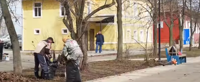скриншот видео ВК Андрея Накрошаева