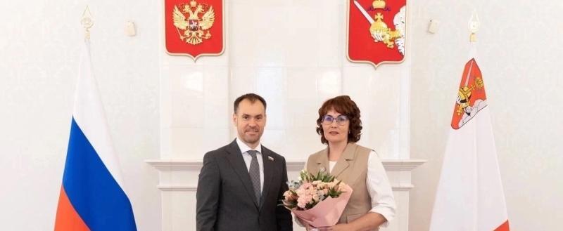 Фото пресс-службы Законодательного собрания Вологодской области