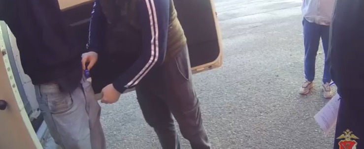 скриншот видео пресс-службы региональной полиции