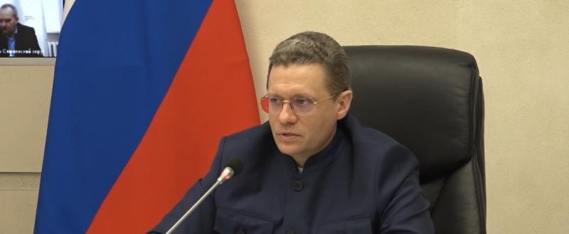 Скриншот трансляции оперативного совещания при губернаторе Вологодской области