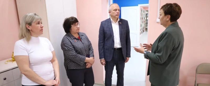 Обновлены Дом культуры и библиотеки в деревне Соболево Устюженского округа