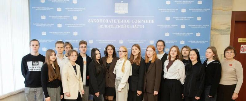 Фото пресс-службы Законодательного собрания Вологодской области