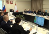 Скриншот онлайн-трансляции оперативного совещания
