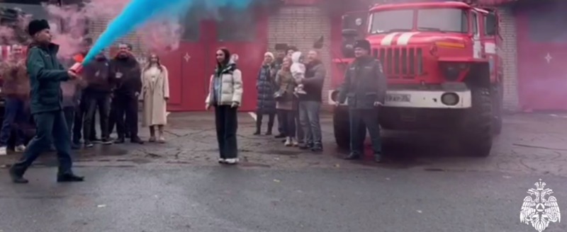 Принтскрин с видео ГУ МЧС по Вологодской области