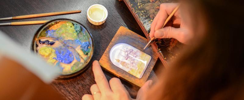 фото: Вологодская финифть