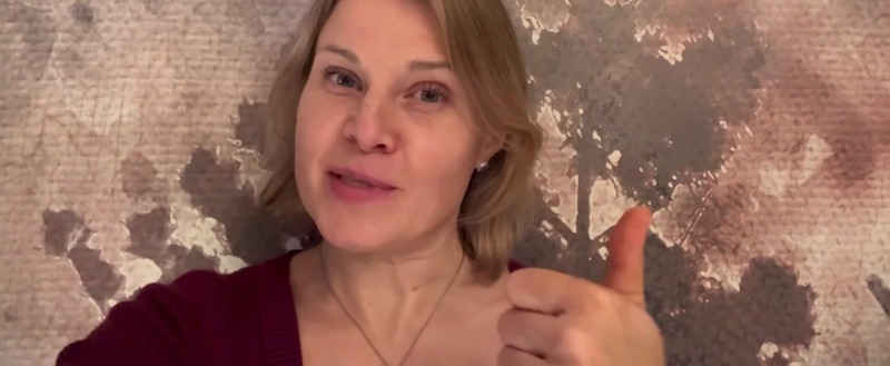 Фото: скриншот видеообращения Анны Богалий
